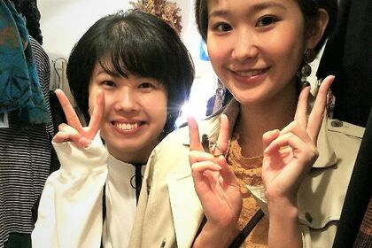 マイちゃんとヒマワリちゃん